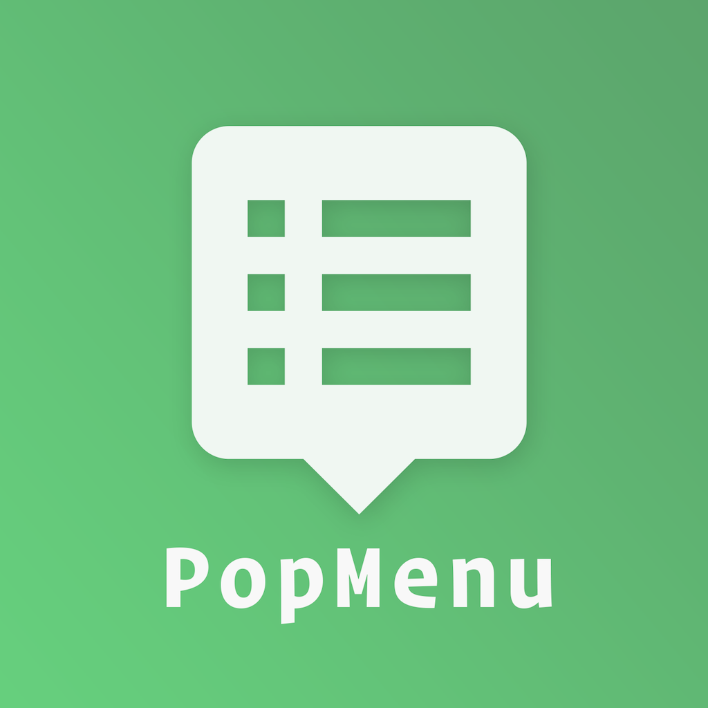 PopMenu